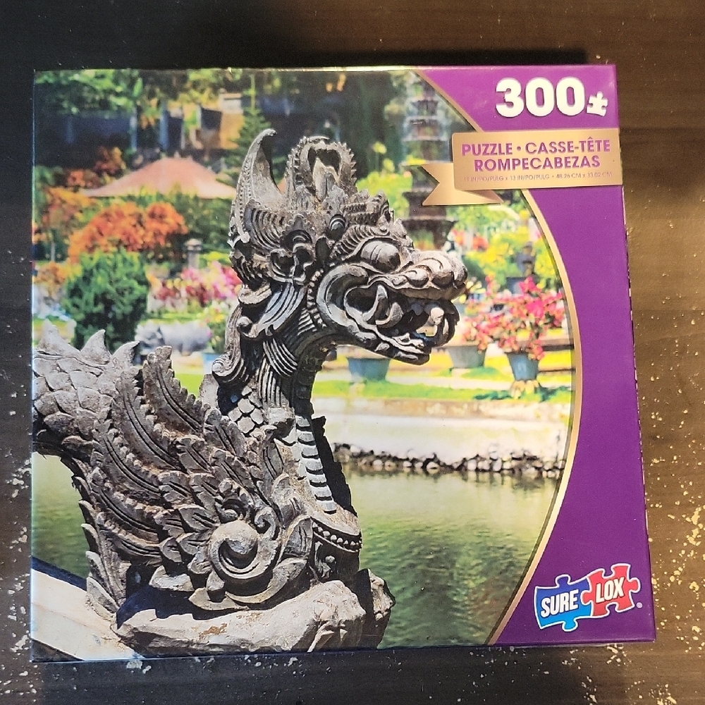 Dragon Puzzle - 300 Pieces - Gray